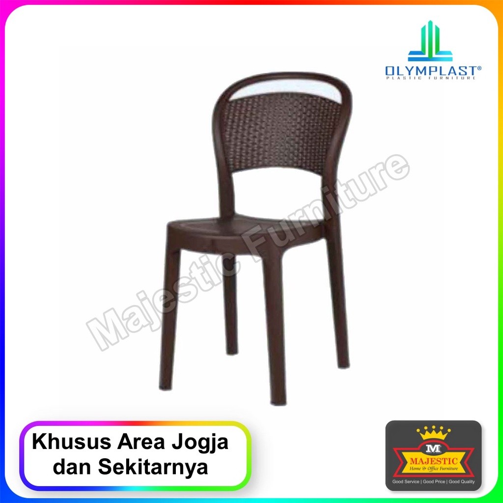 Kursi Plastik - Olymplast OL 209 R - Jogja