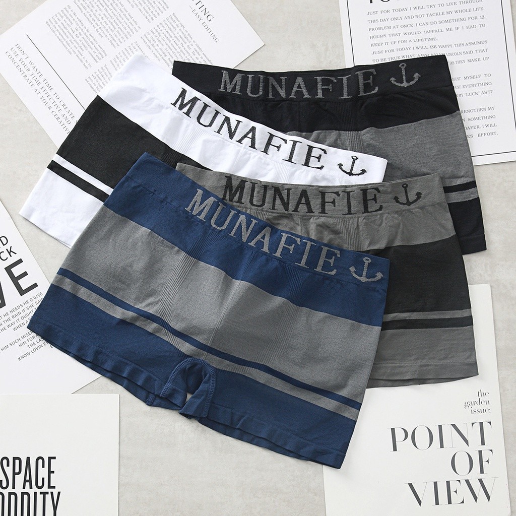 Boxer Pria Munafie Dewasa Munafie / Celana Dalam pria Munafie Import FREE SIZE