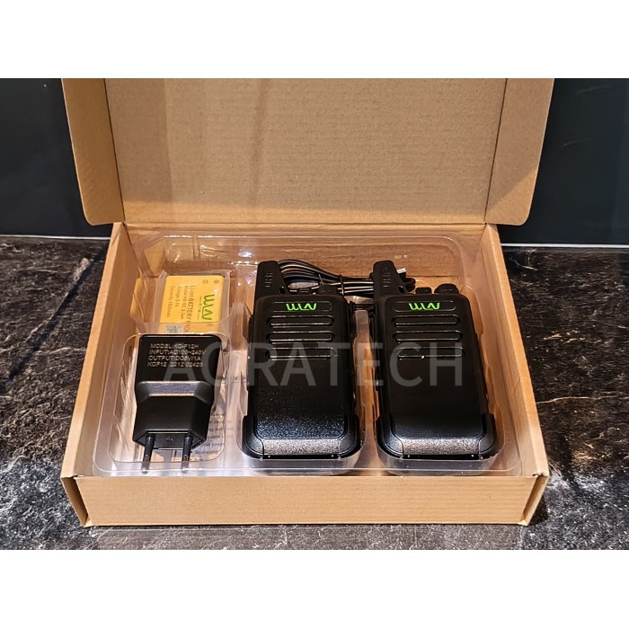 Paket HT WLN 8 Unit Radio HT Walkie Talkie WLN KD-C1 KDC1 Sudah Terkoneksi - 2unit