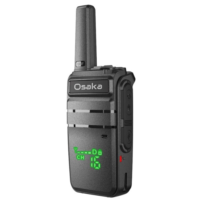 HT OSAKA A1  MINI / WALKIE TALKIE jarak jauh anti air garansi - ht osaka A-2