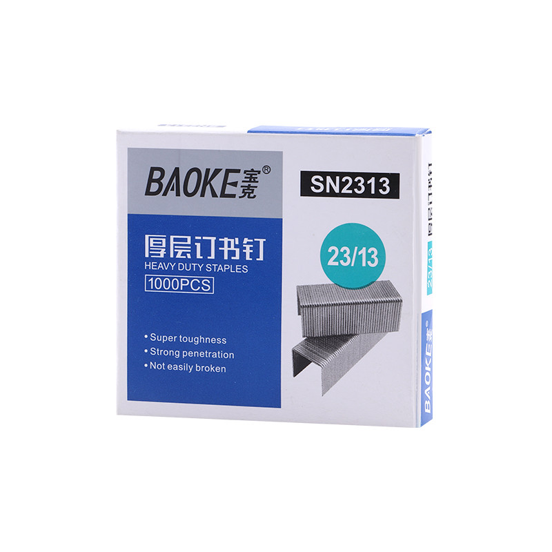 

BAOKE Isi Staples 23/13 Staples Besi Kantor SN2313
