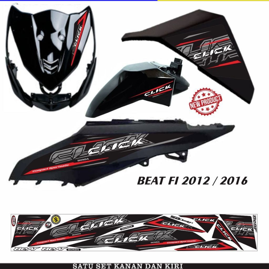 VARIASI / VARIASI STRIPING BEAT FI 2014 / STIKER BEAT FI 2015 STRIPING