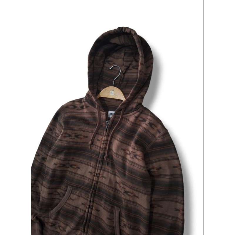 Zip Hoodie Uniqlo Navajo