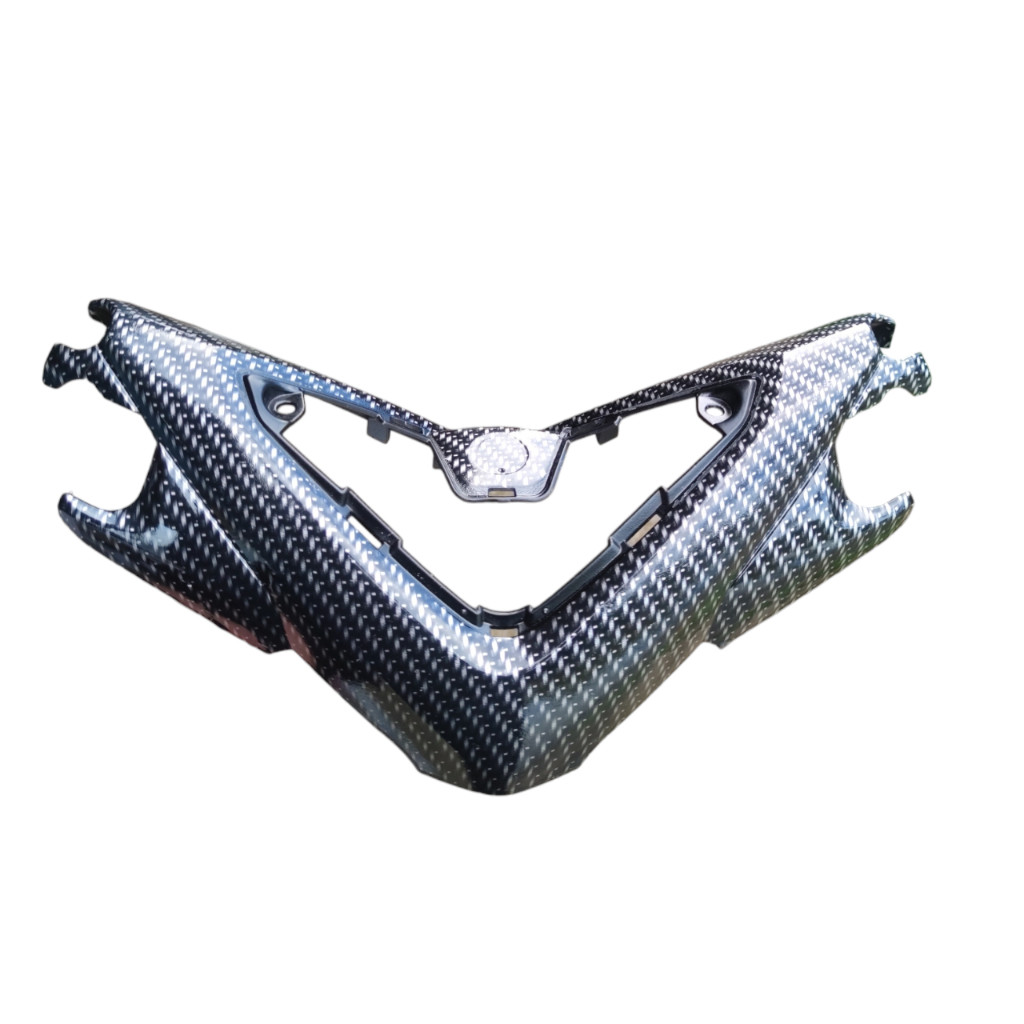 Cover stang nmax old carbon glossy AES VARIASI 27