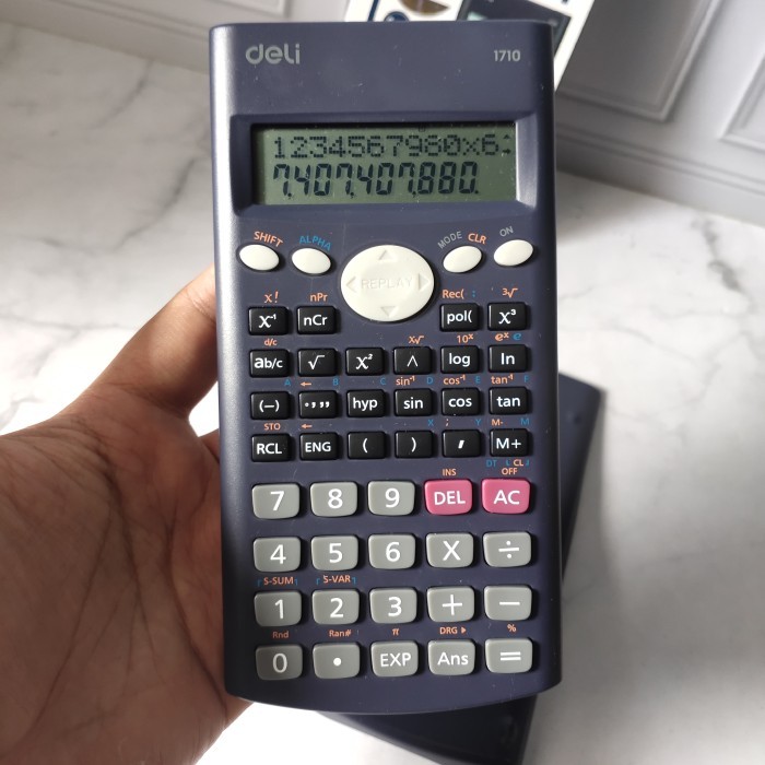 

Kalkulator / Calculator Scientific DL 1710 BK Deli