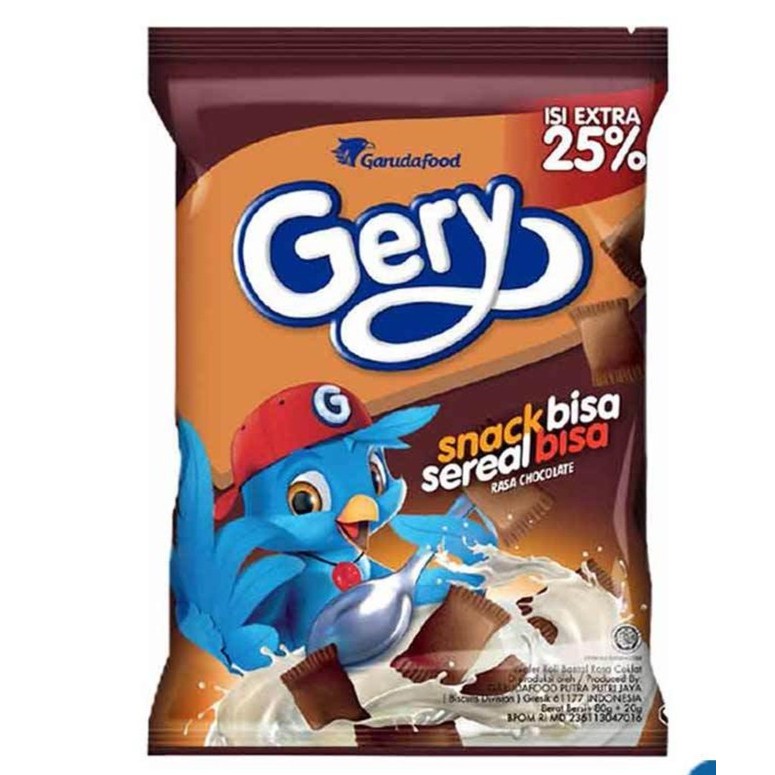 

Gery Snack Sereal Rasa Chocolate 100 Gram