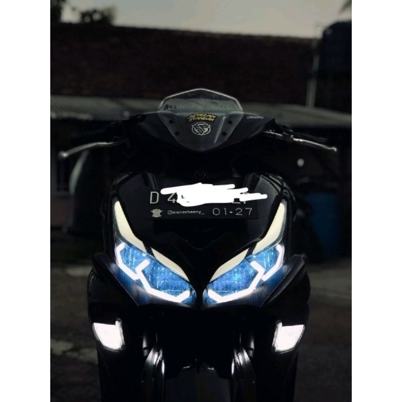 hexaframe new aerox atau hexagon aerox new pnp tinggal lem -Dunia Variasi MT