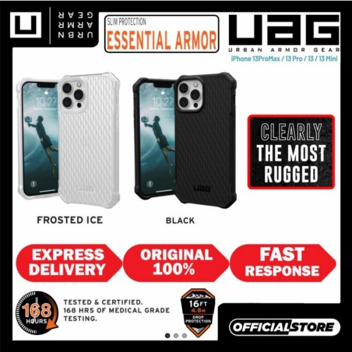 UAG Case iPhone 13 PRO MAX 13 PRO UAG ESSENTIAL ARMOR Cover - Primary Focuss