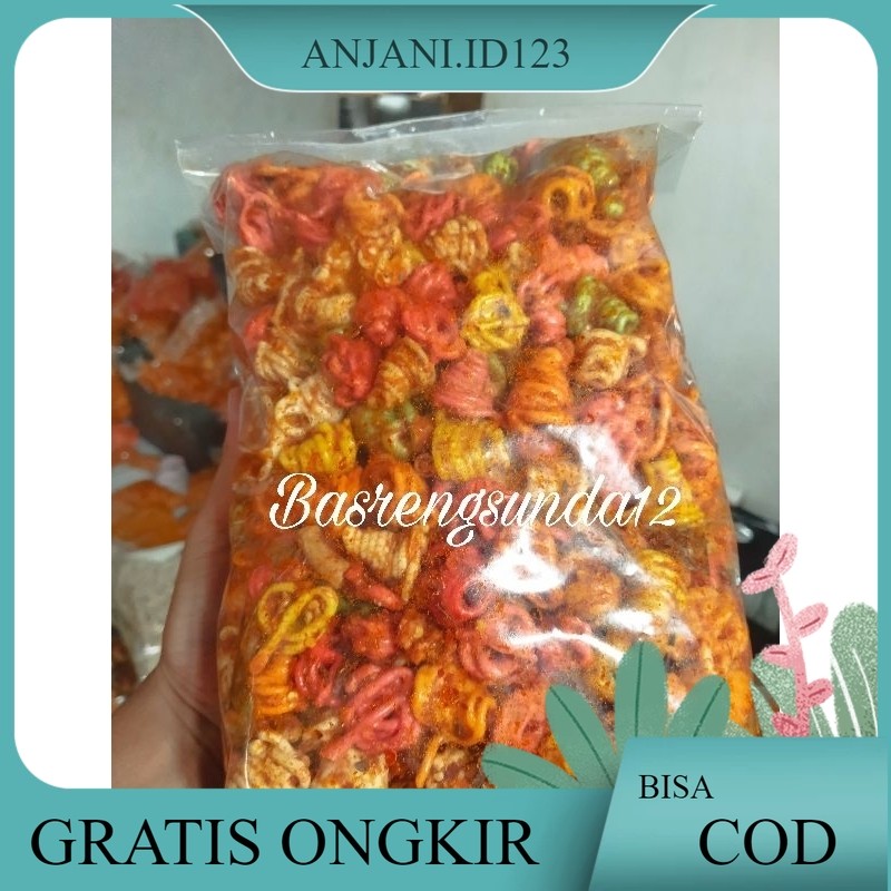 

SEBLAK KERUPUK GELUNG PEDAS DAUN JERUK KEMASAN 1KG