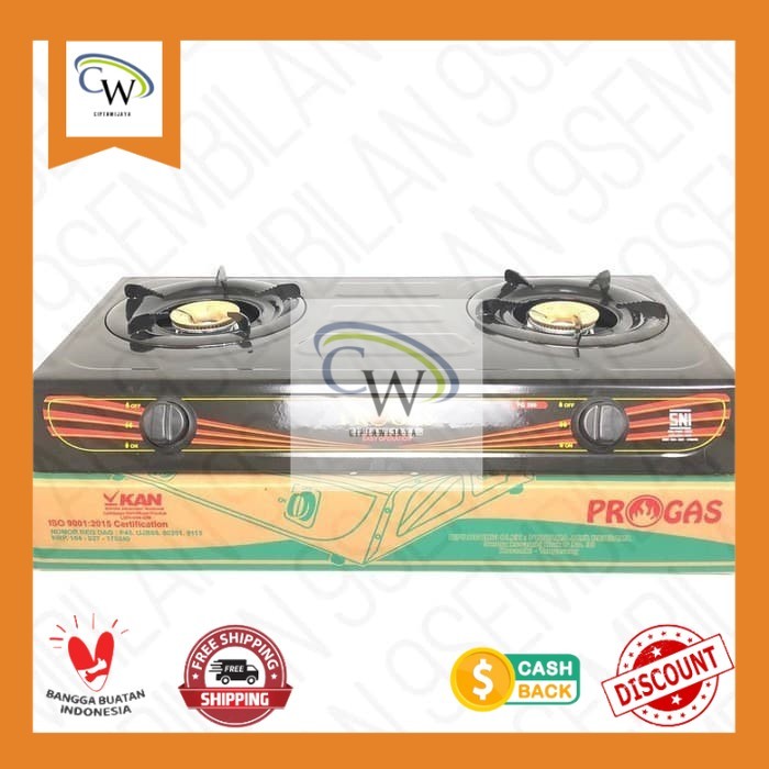 Kompor Gas Progas 2 Tk PG 269