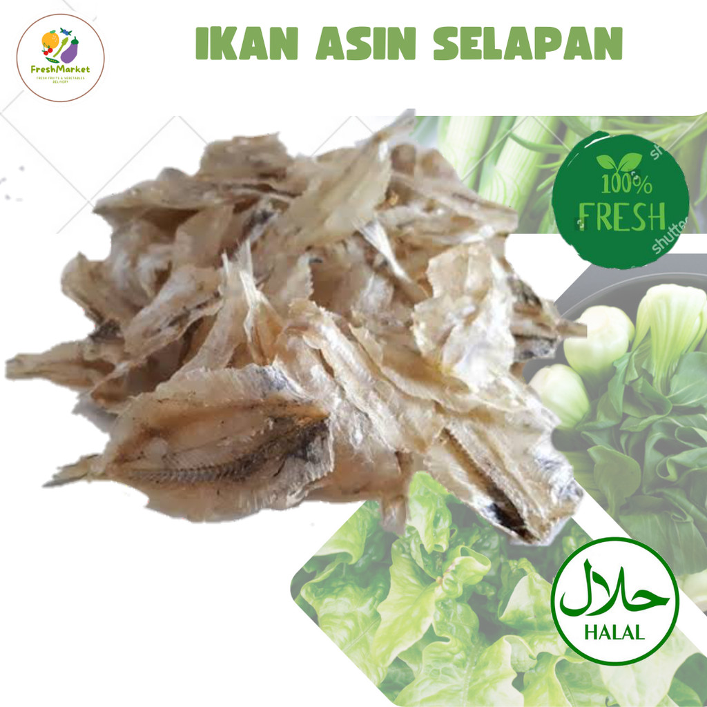 

Ikan Asin Selapan Kering Freshmarketlampung