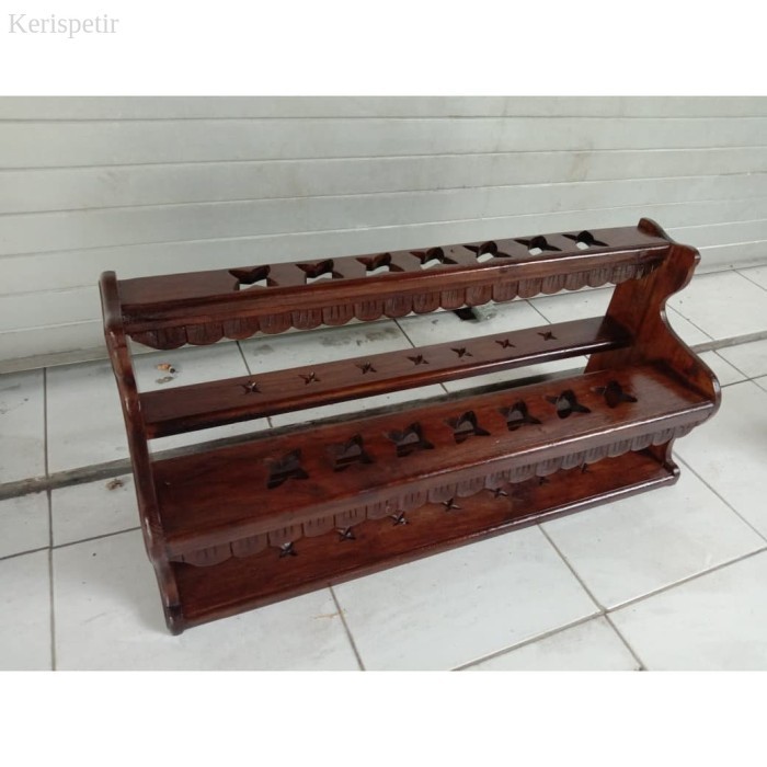 

Jagrak Tempat Keris atau Tombak Pusaka - A77 murah terlaris