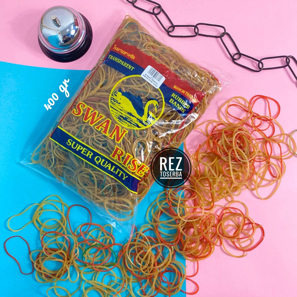 

Karet Gelang Pentil/ Karet Pentil 400gr Kuat dan Berkualitas