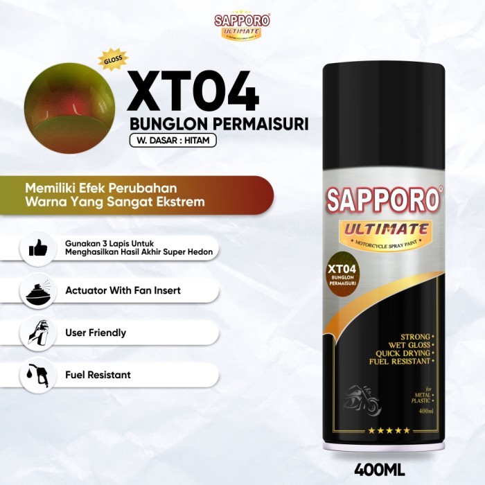 Sapporo Ultimate XT04 Bunglon Permaisuri / Hypershift / Cat Aerosol