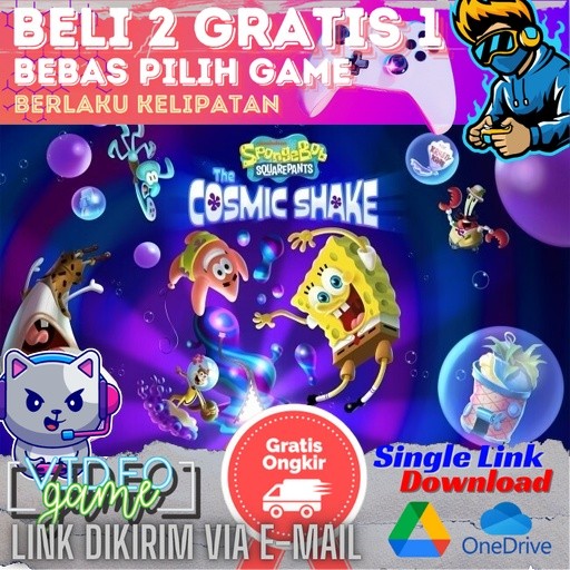 SPONGEBOB SQUAREPANTS THE COSMIC SHAKE - PC GAME