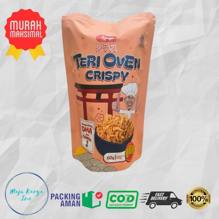 

Kuangs teri crispy oven Omega 3 & DHA 60g - 3sx20g