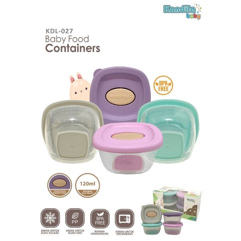 Kandila Baby Food Container KDL027