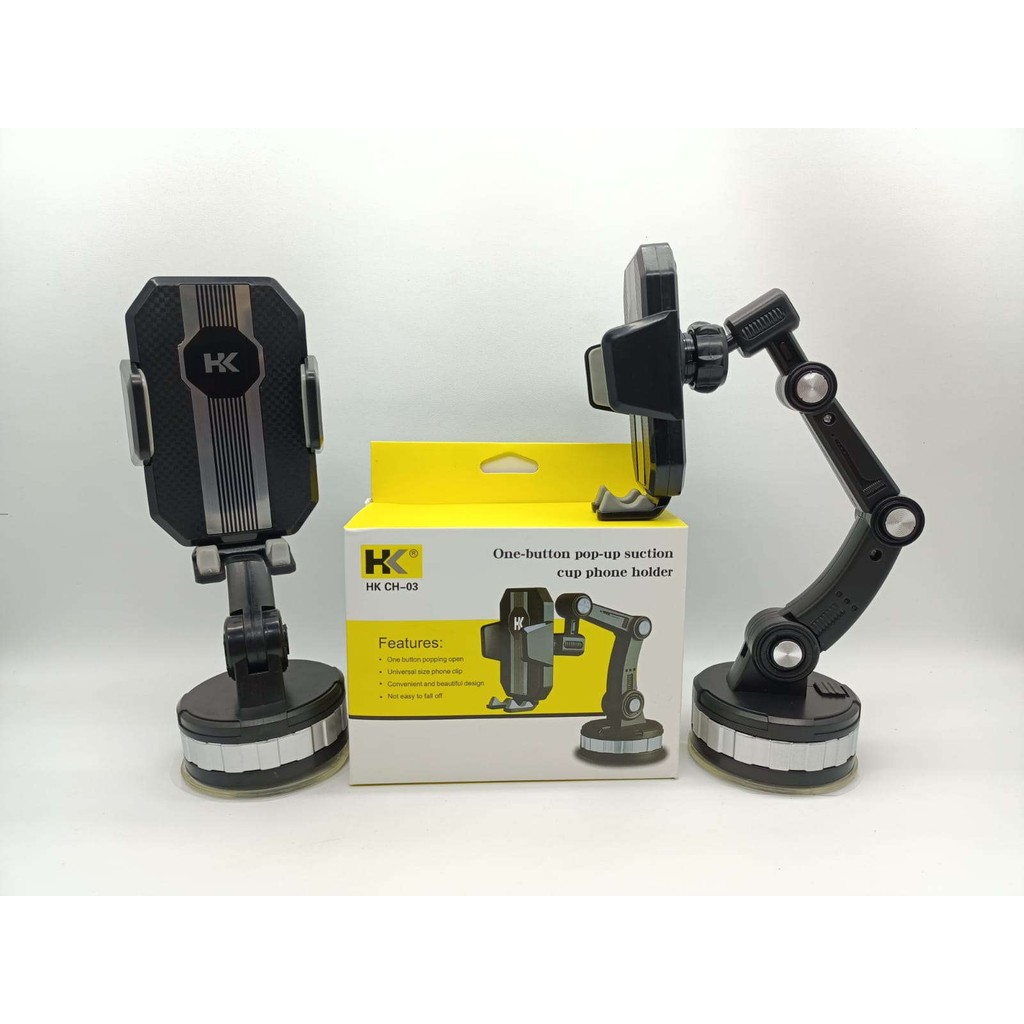 HOLDER MOBIL HK CH-03 CAR HOLDER SUCTION CUP PHONE HOLDER