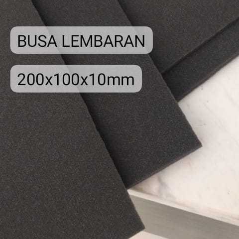 Spon Busa Lembaran 200x100cm tebal 10mm Busa Lembaran Super - Busa Packing Termurah