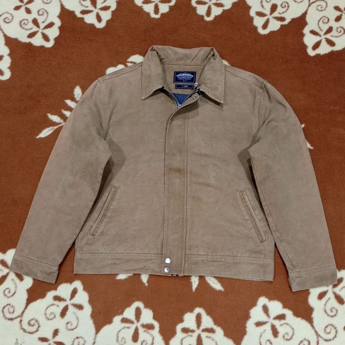 jaket FRIZMWORKS tebal polos size L casual bagus murah