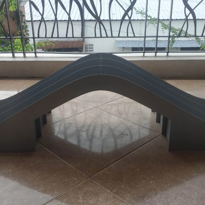 track slope high jump pvc