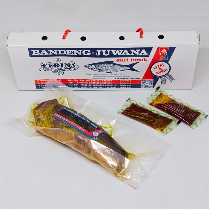 

Bandeng Juwana Otak-otak Vacuum Asli Khas Semarang Otak Otak Per ekor 1 dus