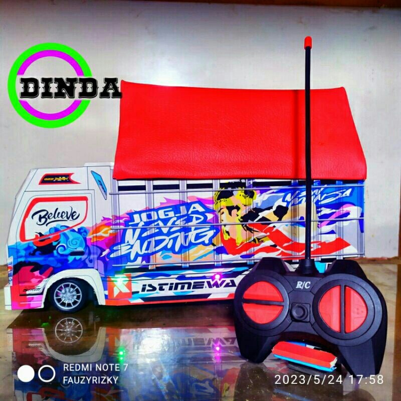 AS89LK MINIATUR TRUK OLENG REMOT CONTROL TERBARU DAN MURAH FULL VARIASI