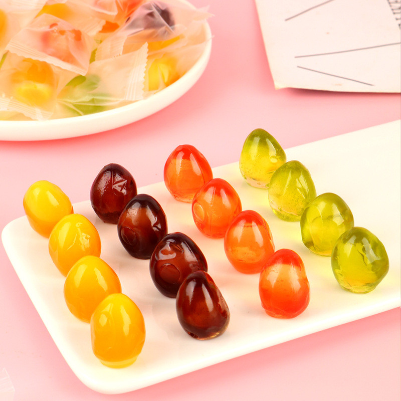 

[Makanan viral] [Penjual kualitas] lianggui Peeled Fudge 108g Permen Lunak Rasa Jeruk Strawberry Mangga