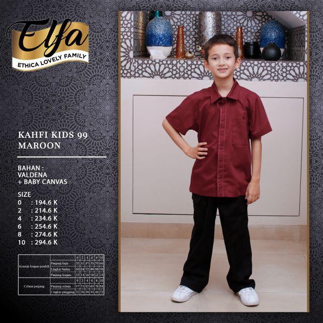 ETHICA KAHFI KOKO KIDS 99 MAROON (0)