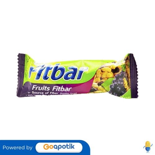 

Fitbar Sereal Rasa Fruit 22 Gram