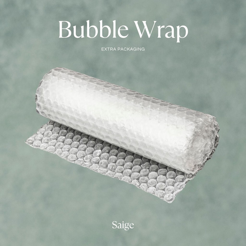 

[SAIGE] BUBBLE WRAP Extra Packaging Packing Tambahan