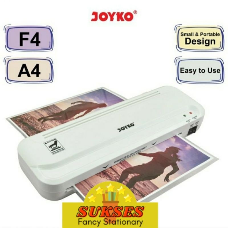 

JOYKO LM 05 ukuran A4 & F4 MESIN LAMINATING / LAMINATOR LOW WATT LM05