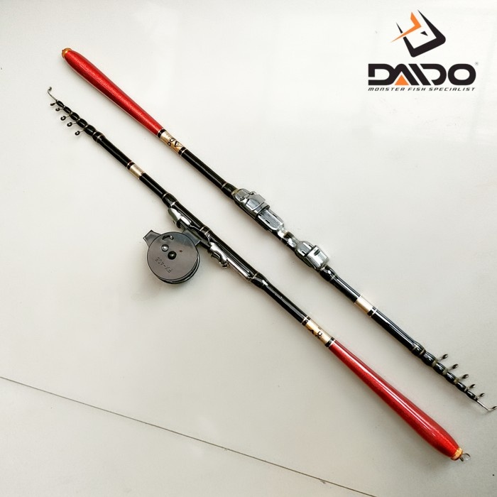 Promo Tegek kolong daido super carbon 210 240 + rel