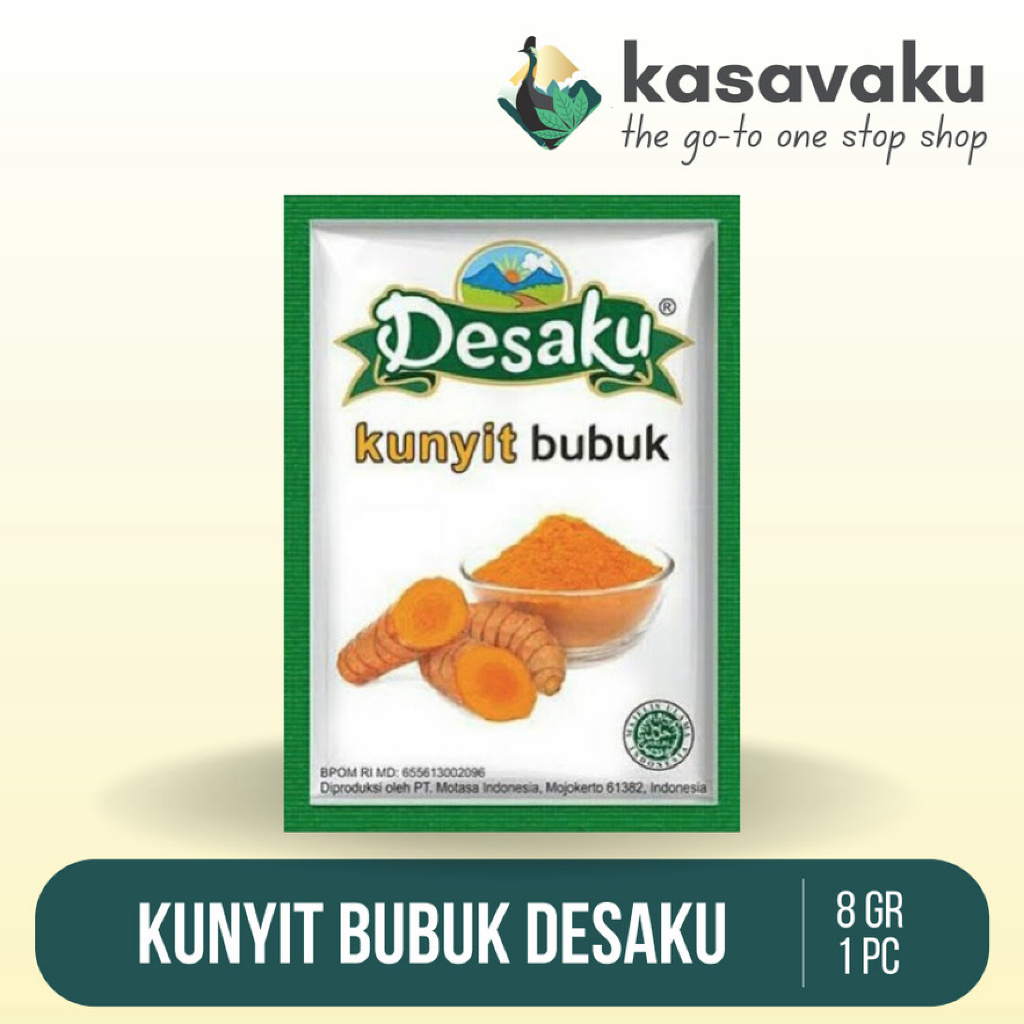 

bumbu kunyit bubuk Desaku 8g - 12 sachet