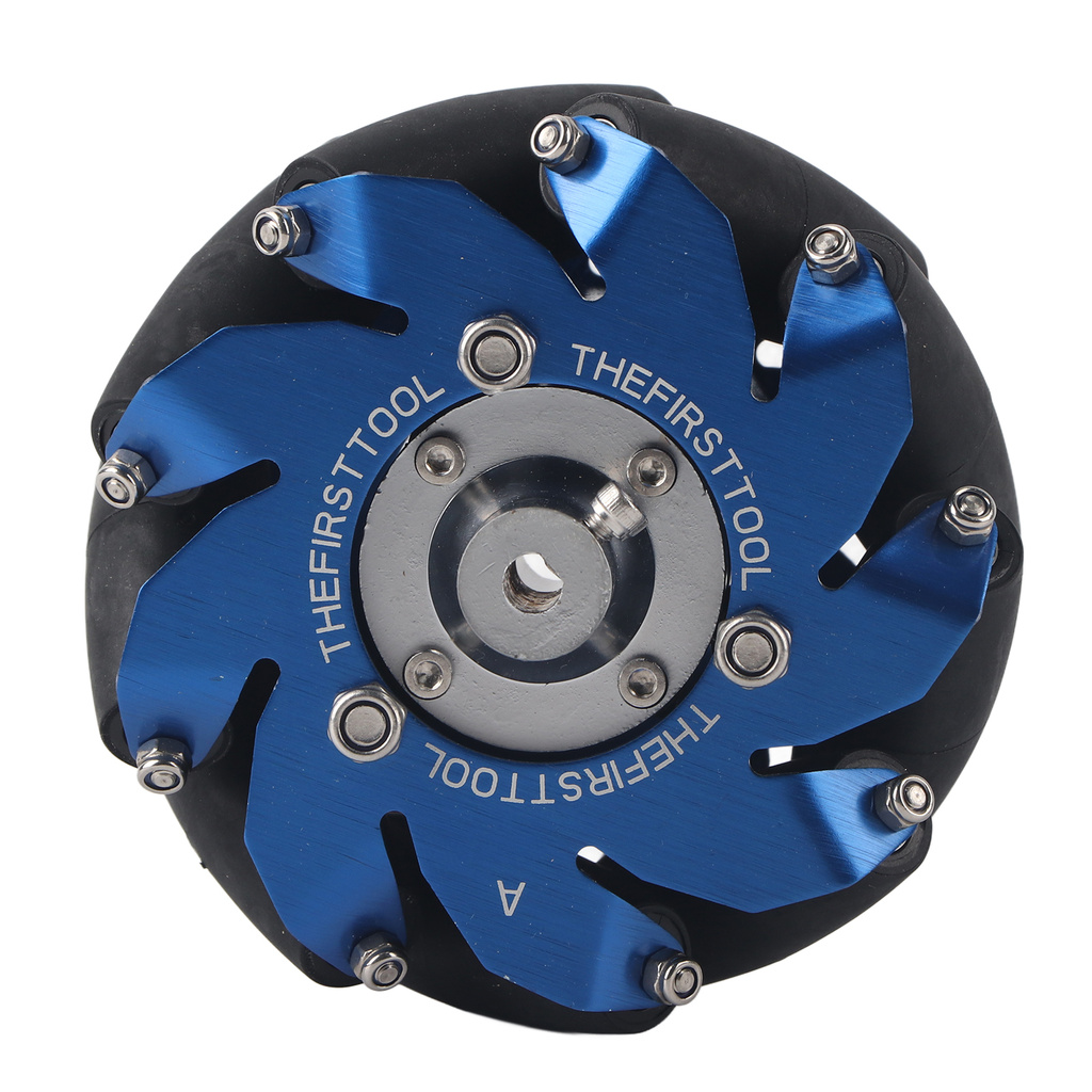 4in Mecanum Wheel 45 Degree Omnidirectional Mecanum Wheel High Strength for Robot Competition DIY In