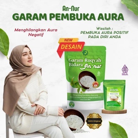 

PROMO!!! Garam RUQYAH BIDARA AN,NUR 500gr Media penangkal Jin dan sihir DLL