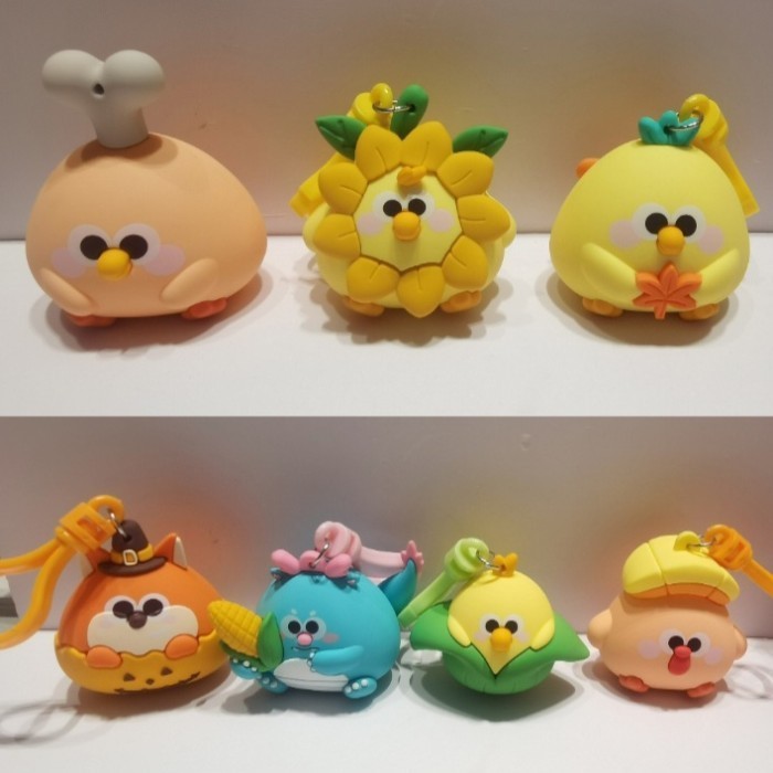 MINISO Dundun Autumn Garden Series Figure - Blind Box Gantungan Kunci - Key Chain