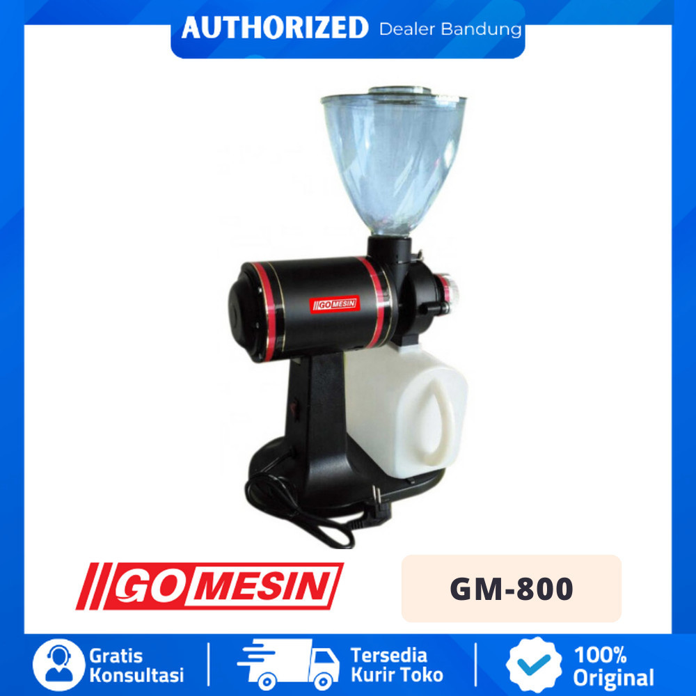 GOMESIN GM-800 COFFEE GRINDER ELECTRIC MESIN GILING BIJI KOPI LISTRIK