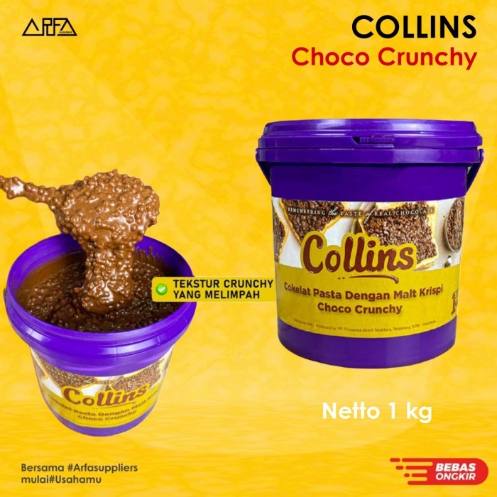 

[New]Promo Collins Choco Crunchy 1 kg