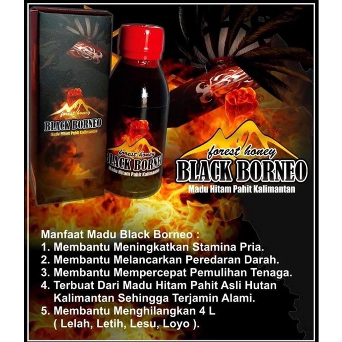 

Black Borneo Madu Asli Kalimantan Meningkatkan Vitalitas Pria Madu Kuat - SUPLAYER HERBAL