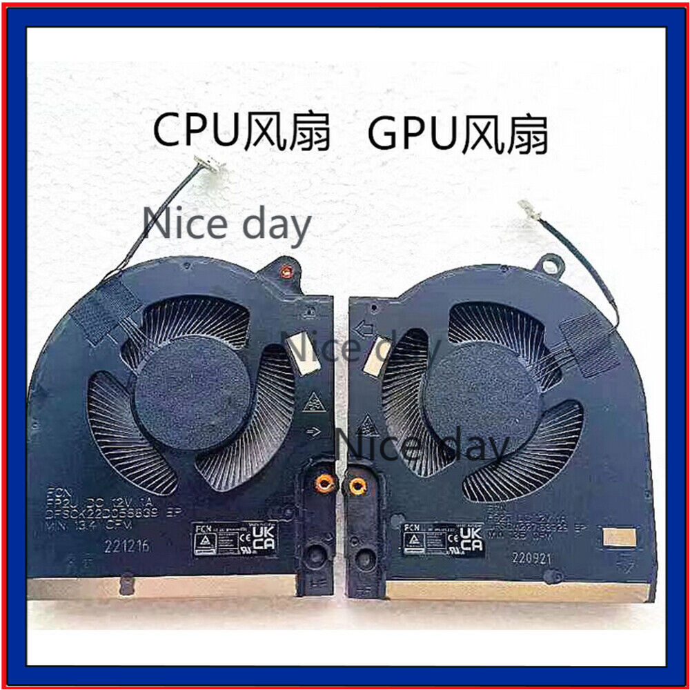 Laptop Cooling Fan For DELL Alienware M15 R7 CPU GPU Cooler Fan