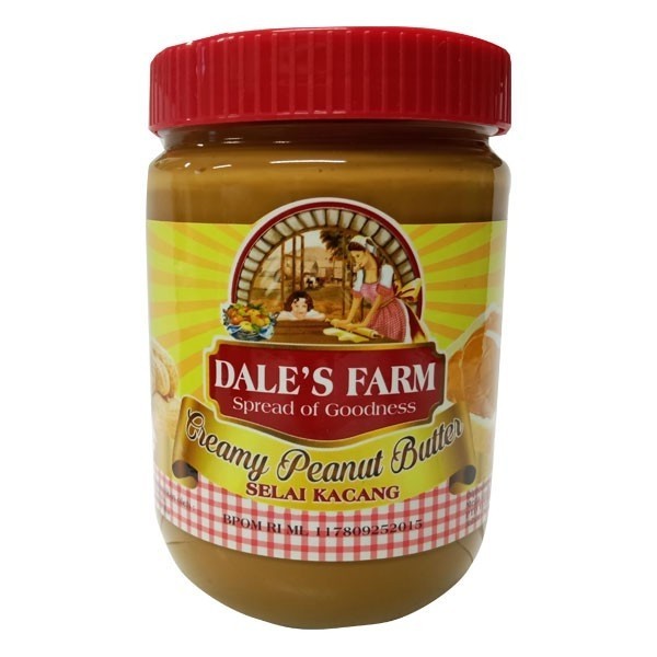 

[New Arrival] Dale’s Farm Creamy Peanut Butter – Selai Kacang 500gr Dales Farm