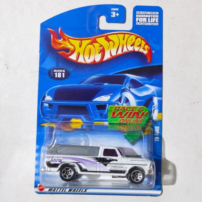 EL99 HW Hot Wheels 1979 79 Ford Truck F150 F 150 putih 2002