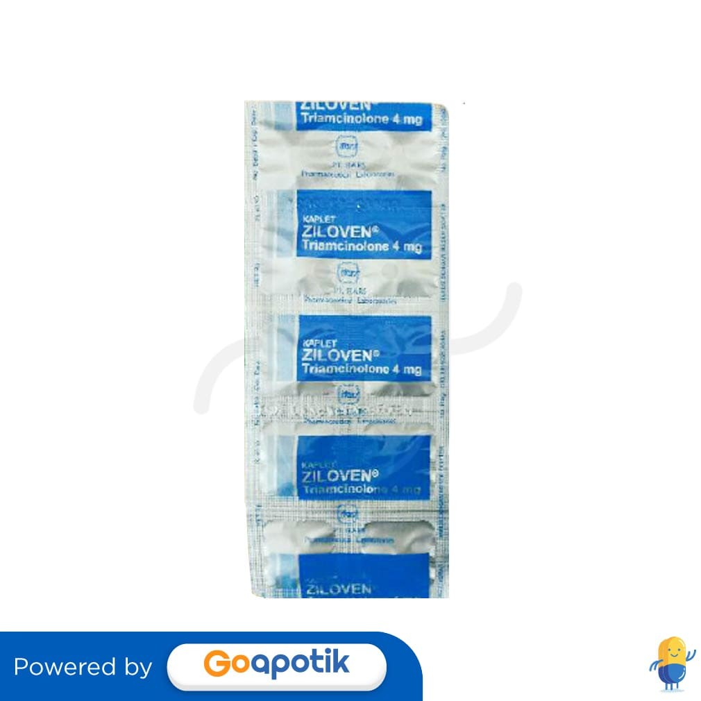 Ziloven 4 Mg Strip 10 Kaplet