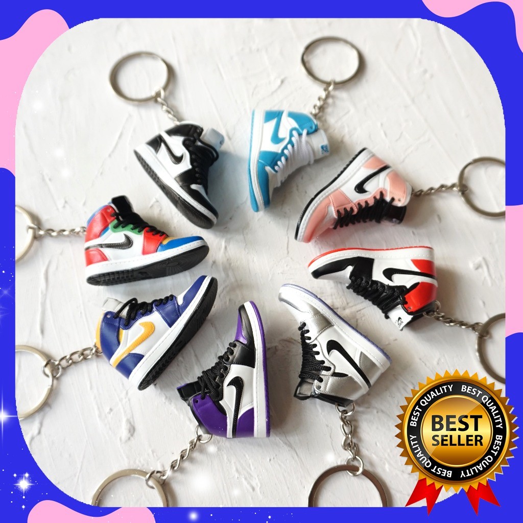 GANTUNGAN KUNCI SEPATU LUCU / GANTUNGAN KUNCI UNIK