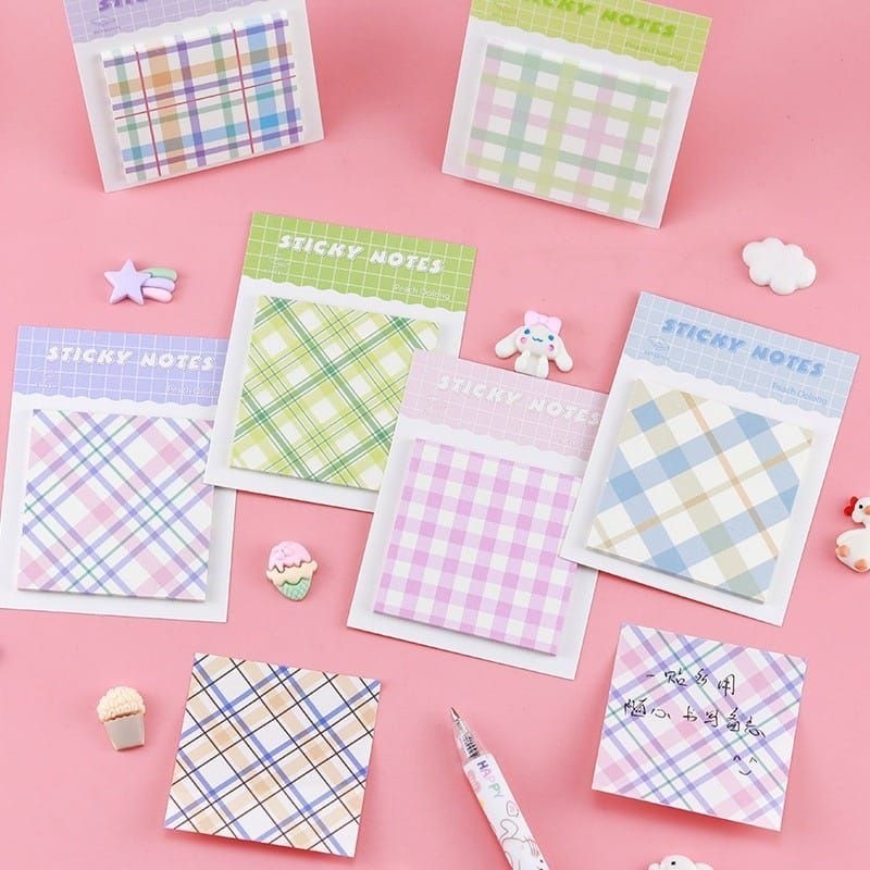 

[30 Lembar] Sticky Notes Mini Sticky Note Karakter Cute Murah Memo DALINGSHOP