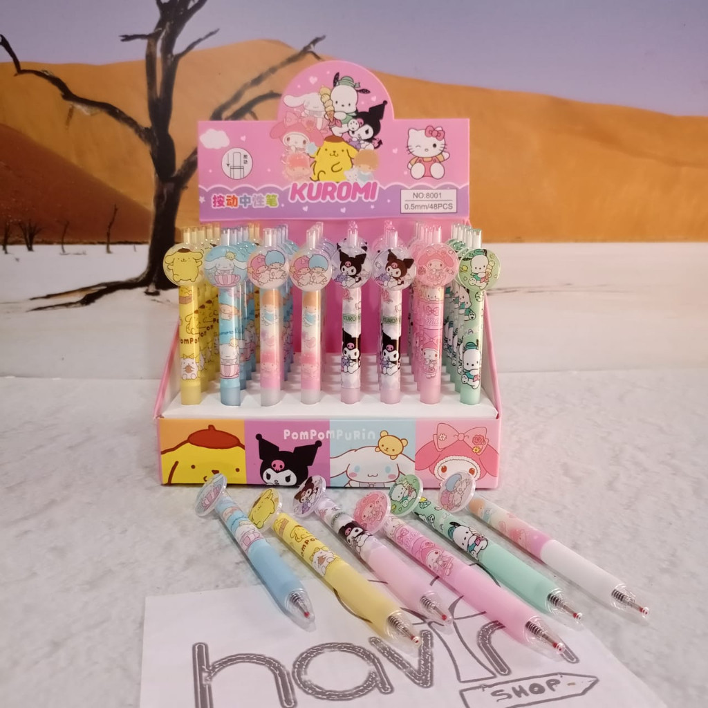 

JAMIN MURAH !!!BACA DESKRIPSI!! (48pc) GROSIR PEN GEL model CETEK KLIK(BISA LANGSUNG ORDER)