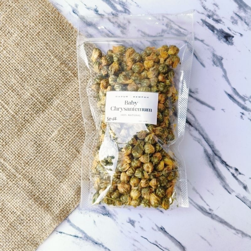 

New Baby Chrysantemum Tea Bunga Krisan Bunga Kuntum SeruniPremium