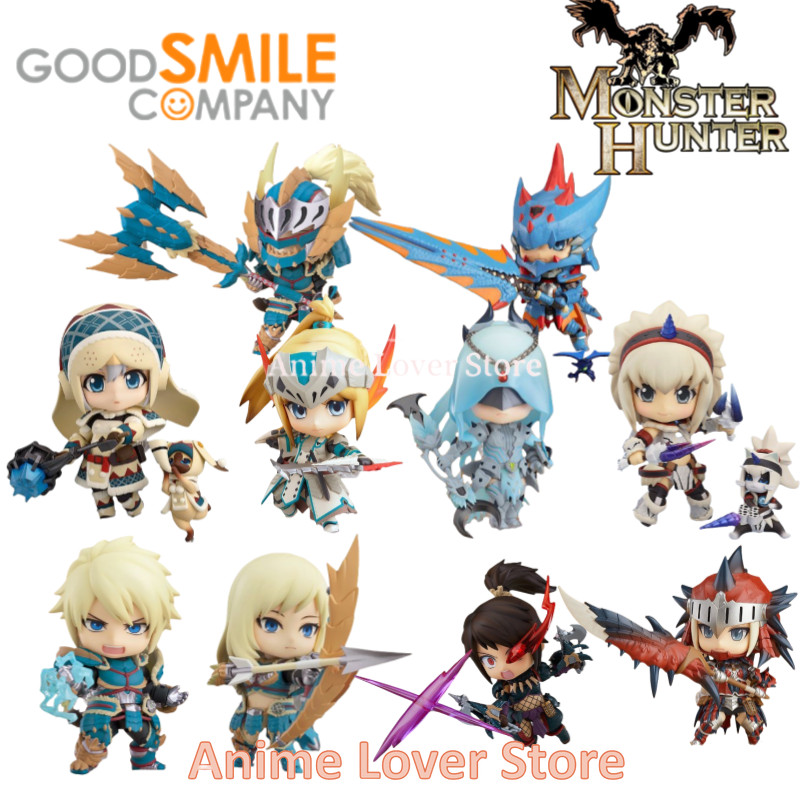 Original Good Smile Nendoroid Monster Hunter Anime Figure Barioth Rathalos Zinogre Nargacuga Anime A