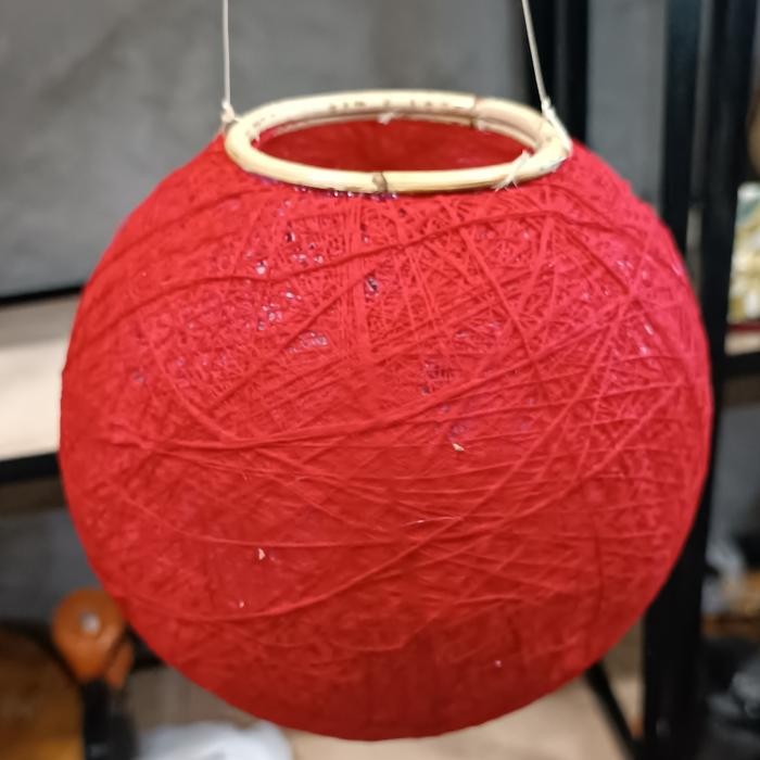 MUMPUNG PROMO [ TERMURAH ] 20cm Lampion Benang Gantung / Lampion Gantung / Lampion / Lampion Benang 